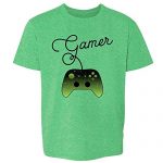 Im a Gamer XB Controller Video Games Heather Irish Inexperienced 2T Toddler Kids Girl Boy T-Shirt
