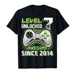 Stage 7 Unlocked Kindly 2014 Video Sport seventh Birthday Gift T-Shirt
