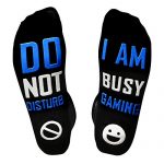 Novelty Affords Socks Compose No longer Disturb I am Gaming Socks Silly Affords for Younger other folks Teen Boys Mens boyfriend Gamer Followers