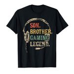 Gaming Items For Teenage Boys 8-12 Year Damaged-down Christmas Gamer T-Shirt