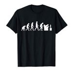 GAMING EVOLUTION Humorous Retro Video Game Gamer Nerd Present T-Shirt