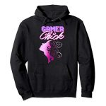 Gamer Chick | Glorious PC Video Video games Fanatics Droll Ladies folk Reward Pullover Hoodie
