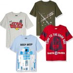 Spotted Zebra Boys’ Formative years Disney Shock Short-Sleeve T-Shirts, 4-Pack Basic person Wars Beep Beep, XX-Nice