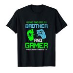 Gamer Boys Youngsters Reward Conception Video Video games Lover Brother Gaming T-Shirt