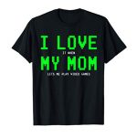 I Cherish My Mother Shirt – Gamer Offers for Teen Boys Video Video games T-Shirt