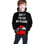 Aaght 2021 Year Kid’s Hoodie 3D Printing Childhood Hooded Sweatshirt Gamer Hoodies Comic strip Boys and Girls Pullover Coat