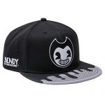 Bendy and the Ink Machine Hat – Black and White Bendy Hat – Bendy Snapback Hats (Bendy The Creater)