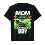 Mother of the Birthday Boy Matching Video Gamer Birthday Derive together T-Shirt