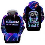Custom Establish Gamer Mode On Keyboard Game Controller 3D All Over Print Hoodie,T-shirt, Zip Hoodie, Sweatshirt Unisex For Man And Lady
