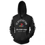 Ripple Junction PsAdult Unisex Label with Sleeve Hits Pull Over Fleece Hoodie Wide Black