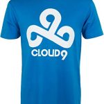 Cloud9 Official Wordmark Tee, Cotton T-Shirt with Sleeves for Adults & Kids, Printed Graphic Price, Merchandise – Esports Attire for Young Avid gamers, Avid gamers…