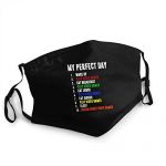 My Supreme Day Video Games T Shirt Amusing Frigid Gamer Unisex Face Conceal for Ladies folks Men Washable Anti Mud Bandanas Sports activities Face Safety…