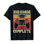 third Grade Level Full Gamer Class Of 2021 Graduation T-Shirt