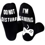 Arrangement Now not Disturb I am Gaming Socks,Funny Novelty Socks Gaming Reward for Teen Boys Mens Gamer Kids Sons Husbands Boyfriends Females