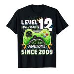 Stage 12 Unlocked Generous 2009 Video Sport 12th Birthday Gift T-Shirt
