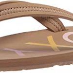 Roxy Girls folk’s Vista Sandal Flip-Flop, tan 20, 8 M US