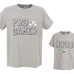 Odd Child Boys Gamer Noob Father Son Matching Shirts Daddy Me (6)