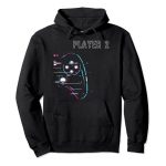 Gamer Couple – Participant 1 Participant 2 – Gamer Team Pullover Hoodie