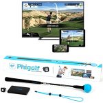 Phigolf Mobile and Dwelling Trim Golf Game Simulator with Swing Stick – WGT Edition
