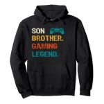 Gaming Items For Teenage Boys 8-12 365 days Historic Christmas Gamer Pullover Hoodie