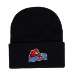 Video Game Games Impostor Sort Pattern Classic Iciness Heat Knit Hat Beanie Cap for Formative years Adults Youngsters Cap