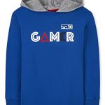 The Kid’s Internet page Boys’ Prolonged Sleeve ‘Gamer’ Hoodie High, Quench Blue, Diminutive