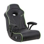 X Rocker Limewire 2.1 BT Floor Rocker Gaming Chair, 36.2″ x 20.8″ x 31.5″, Dismal/Inexperienced