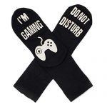 Engmoo Novelty Christmas Reward Socks Pause Not Disturb Socks Gaming Socks Reward For Males Ladies Teen Kids Son Game Lover
