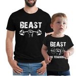 Beast in Training Shirt, Family Tshirt Reward, Endure Tee, Mens XL Shirt & 12-18 mo