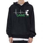 Moniku Game loading My Finest Day Video Games Amusing Frigid Gamer Hooded Sweatshirt Hoodie (XX-Gigantic) Dusky