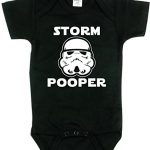 Funny Toddler Boy Outfit, Storm Pooper Shirt, Celebrity Wars Inspired, Shaded 6-12 mo