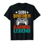Gaming Gifts For Teenage Boys 8-12 Year Fashioned Christmas Gamer T-Shirt
