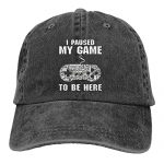 Grownup Baseball Caps Video Sport Controller Washed Cotton Dad Hat Gamer Gaming Vintage Denim Cap Adjustable Strapback Men Females