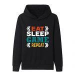 QIXIZEBA GAME Hoodie Printed Pattern Sweatshirt Boy Sweatshirt Valid For On daily foundation Sports actions Events 1-L