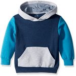 Fruit of the Loom Boys’ Explorer Fleece Sequence, Pullover Hoodie-Blue/Teal, Shining