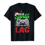 Pricey Santa It Used to be The Saunter Video Sport Christmas Gifts Gamer T-Shirt