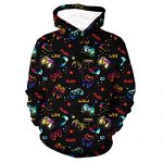 Boys Ladies 3D Graphic Hoodie Pullover, Novelty Unisex Hooded Sweatshirt with Pocket, Chilly Long Sleeve Hoodies for Formative years 6-16 three hundred and sixty five…