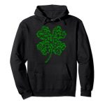 Boys Gamer Gift Sport Shamrock St Patricks Day Irish Men Youth Pullover Hoodie