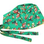 Scrub Hat Video Video games Movie Persona Cotton Fabric Cap Kind-Rag Cranium White, Blue