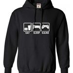 Inch All Out Colossal Unlit Grownup Expend Sleep Recreation Humorous Gamers Gaming Sweatshirt Hoodie