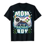 Mom of the Birthday Boy Matching Video Gamer Birthday Party T-Shirt