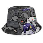Sea tear Sun Hat Bucket Hat Video Game Controller Unisex Run back and forth Informal Visor Cap for Females Males Children