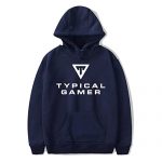 WBLFEGTRS Similar old Gamer Merch Hoodie Harajuku Boys/Girls Streetwear Sort Hoodie Hooded Pullover Sweatshirt (Navy,Medium)