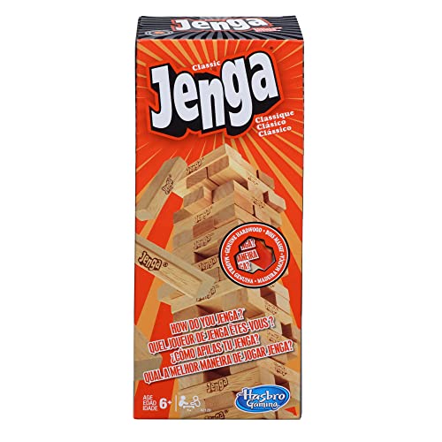 Hasbro Gaming: Jenga Classic Game - dressedgamer.com