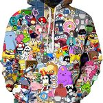 NEWCOSPLAY Unisex Realistic 3D Digital Print Pullover Hoodie Hooded Sweatshirt (XX-Tremendous-3X-Tremendous, Magical Eyes)