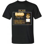 Customized Gaming Attire for Men, Customized Gaming Dad with Names, Gaming Dad Taking half in Sport, for Computer Gamers, Reliable Gaming Prsent for Daddy On…