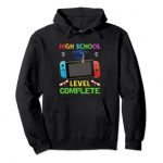 Amusing Graduation Shirt – Senior Gamer High School Grad Reward Pullover Hoodie