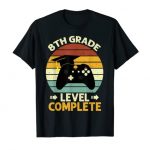 8th Grade Gamer Graduate Graduation 2022 Vintage T-Shirt