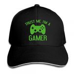 Have confidence Me, I am A Gamer Mens Baseball Caps Adjustable Peaked Sandwich Dad Hats Shaded
