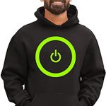 Trot All Out X-Shiny Gloomy Grownup Gaming Energy Button Gamer Satisfaction Sweatshirt Hoodie
